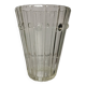 Vase stylisé en verre, art déco
