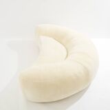 Croissant sofa by Raphaël Raffel for Honoré Paris 1970