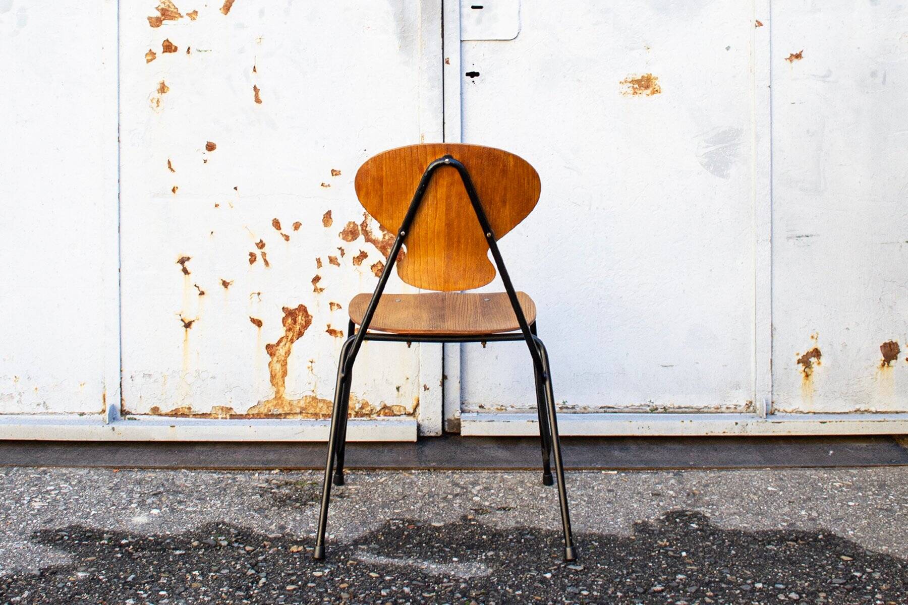 Chairs by Aurelio Villari for Isa Bergamo, 1950s, set of 4
