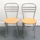 Pair of Letti bistro chairs