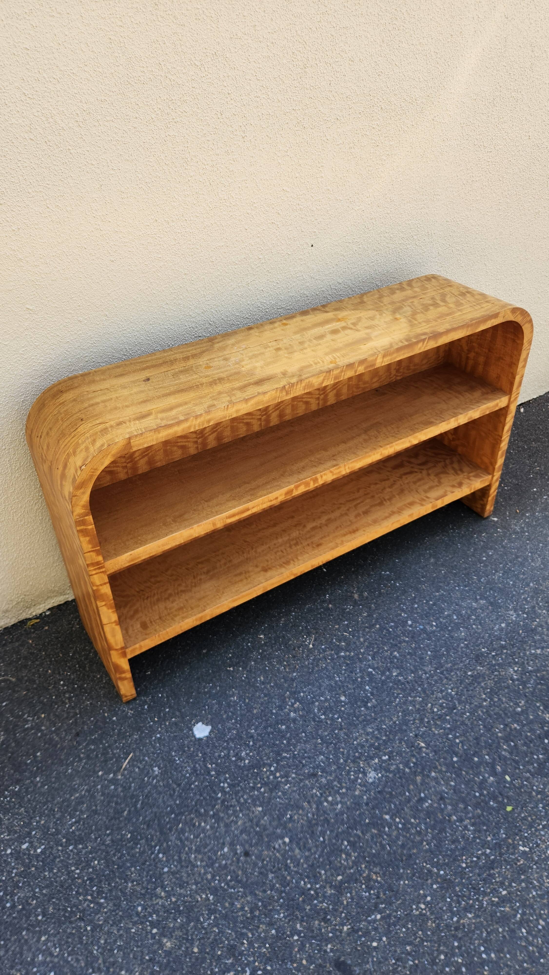 Buffet bas étagère vintage style scandinave / Art Déco