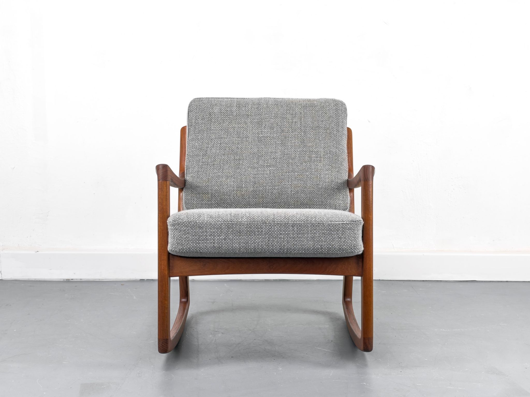 Senator Rocking Chair in Teak by Ole Wanscher for Cado, 1974