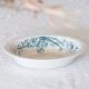 Large old iron earth dish Villeroy & Boch birds