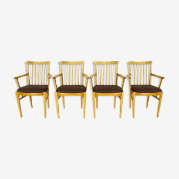 Set de 4 chaise  par Carl Malmsten pour Afor Mobelfabrik