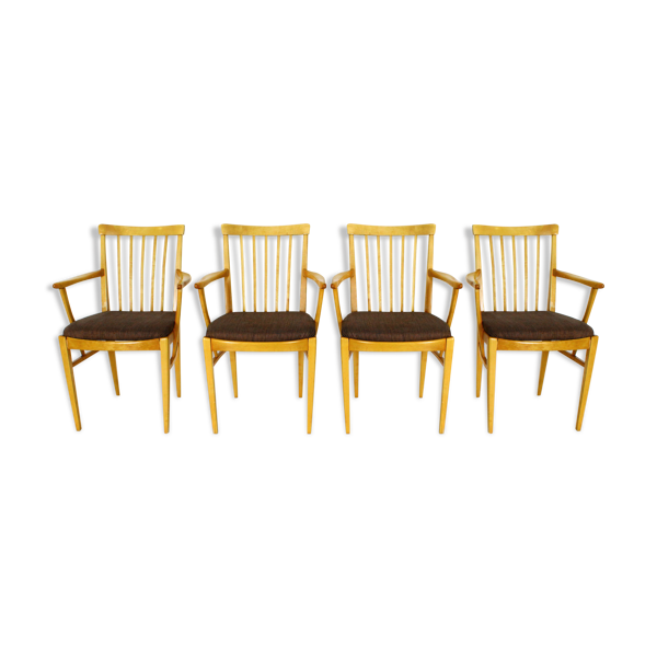 Set de 4 chaise &nbsp;par Carl Malmsten pour Afor Mobelfabrik