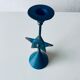 Metal star candle holder