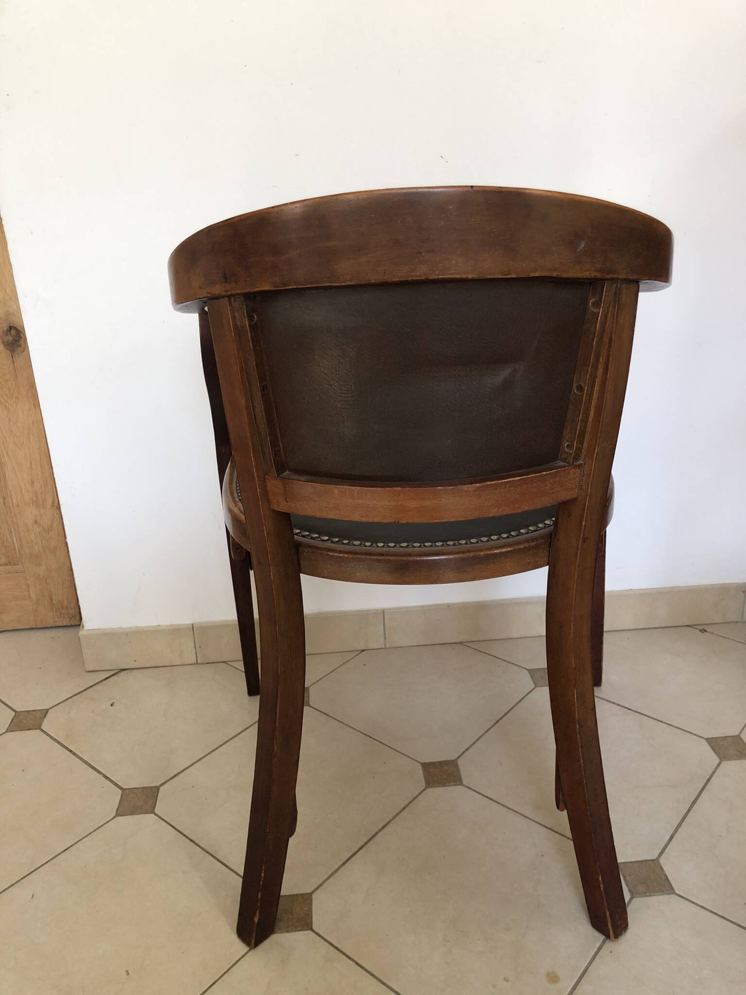 Pair of Fischel armchairs 1900