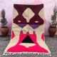 Tapis berbere en laine pure fait main multicolore taille 200 x 300 cm