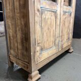 Old patinated mesh cupboard