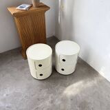 Castelli bedside tables for Kartell