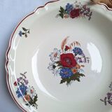 Sarreguemines round deep dish, Agreste model