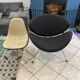 Orange slice chair 437 by Pierre Paulin for Artifort, grey 1980.