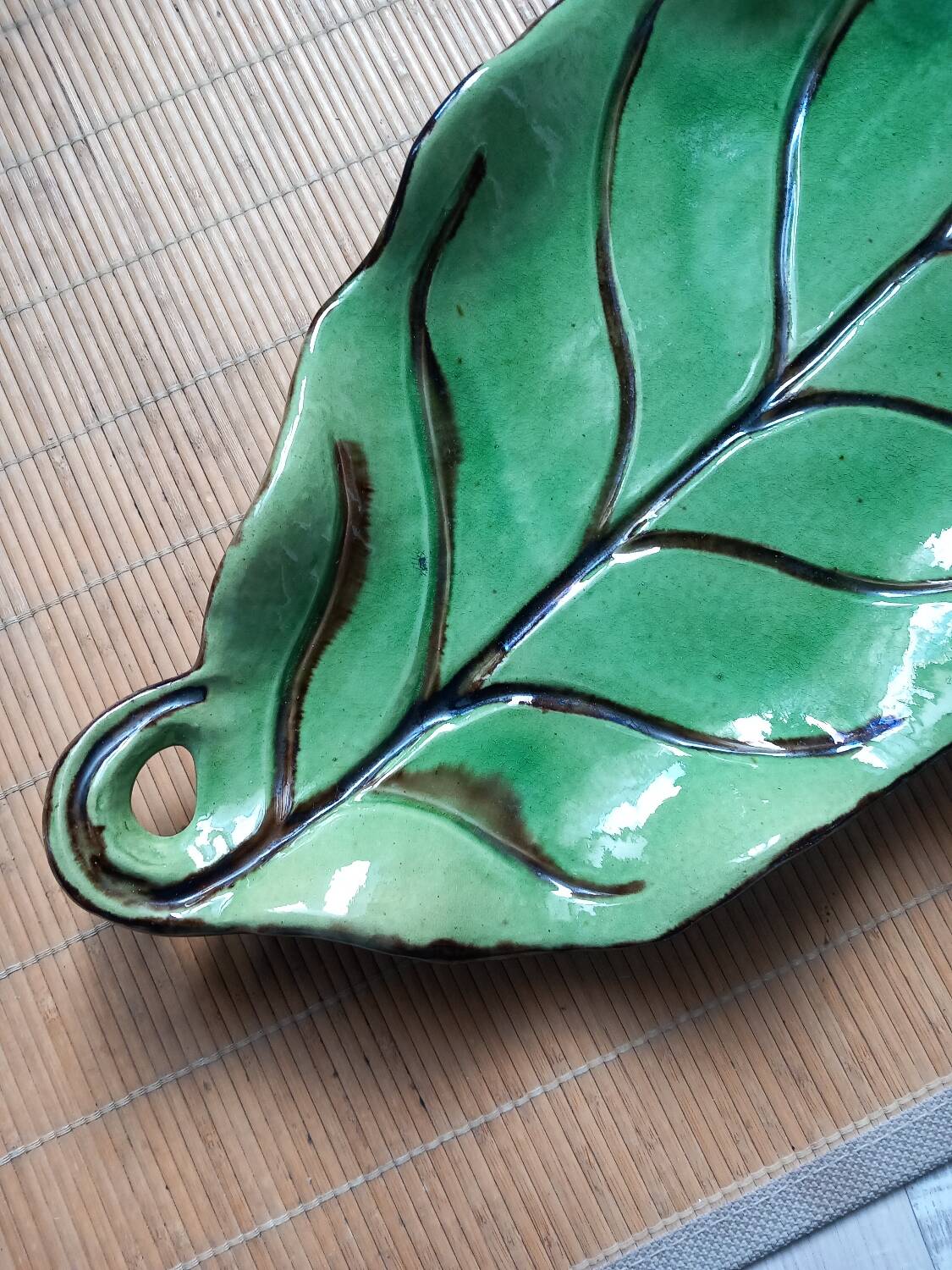 Artisanal pottery dish