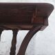 Table anglaise à volets en acajou époque 19ème