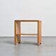 Pair of bedside tables from Arcs in solid pine, circa 1975.