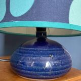 Vintage blue table lamp