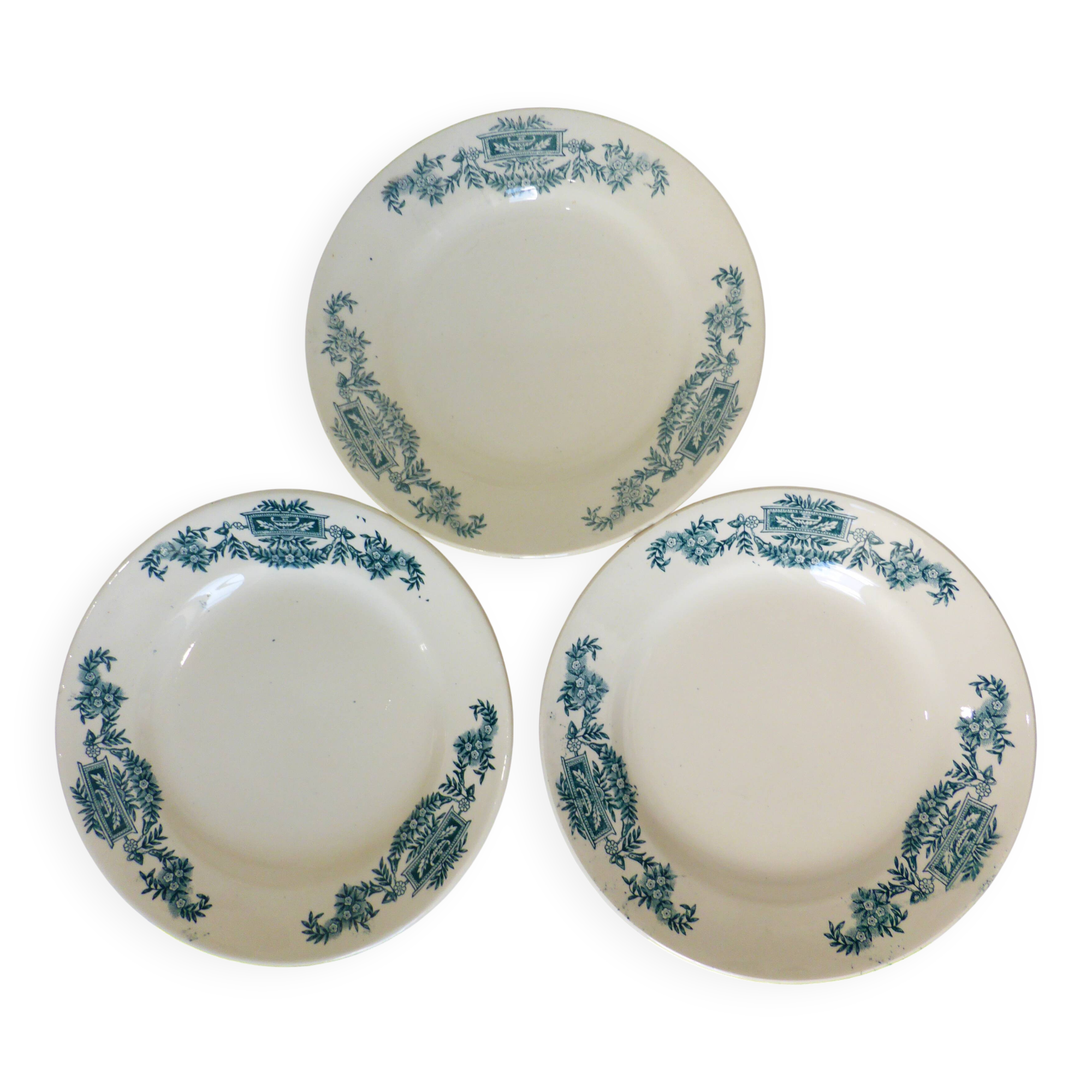 3 flat plates from Longchamp model Lutèce 22 220612 0612