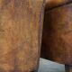 Set of 2 stylish yet beautiful and comfortable sheepskin club armchairs