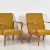 Vintage armchairs (c.1950). Set of 2 pieces