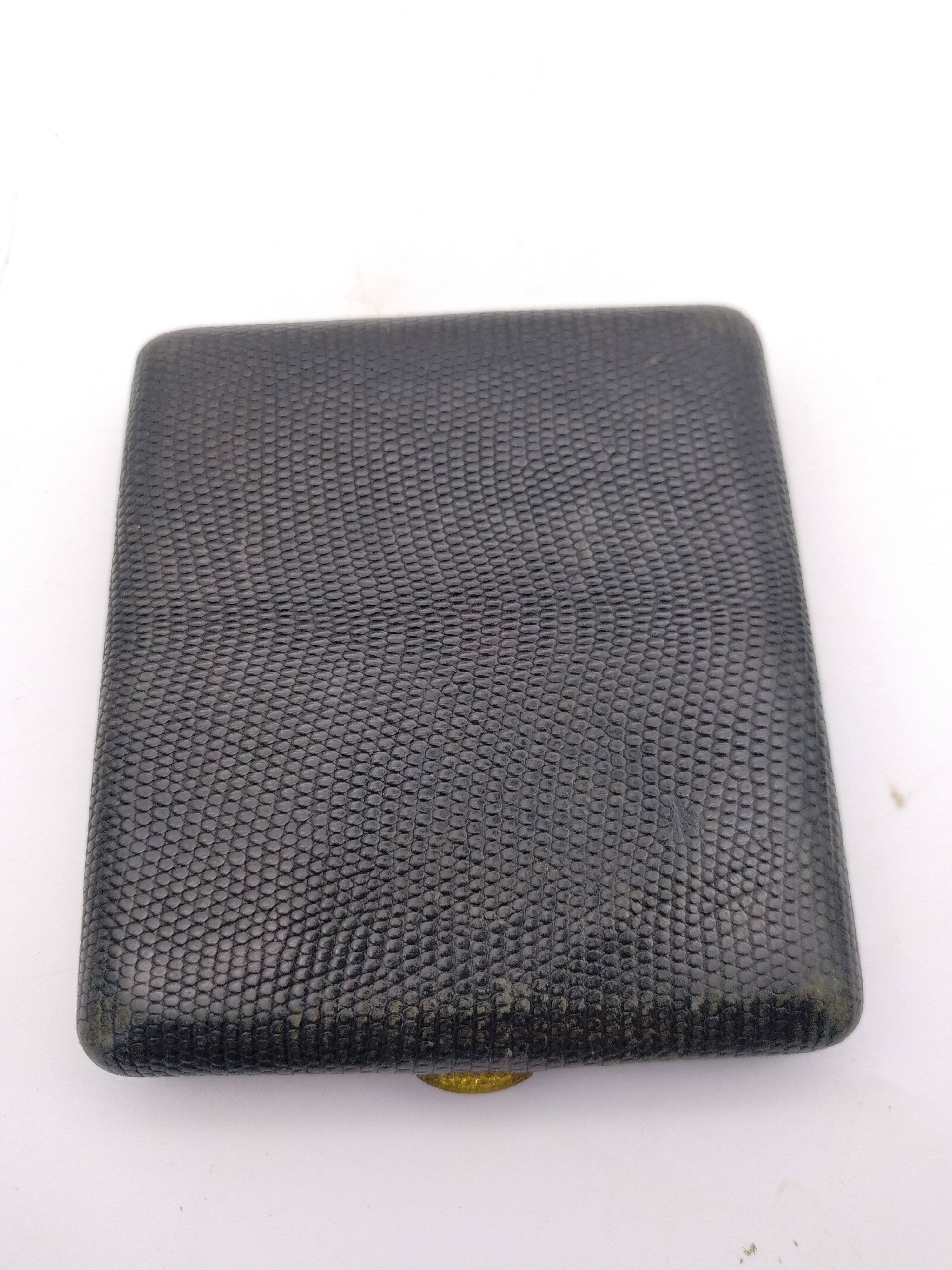 Vintage Longchamp cigarette case. 1960s