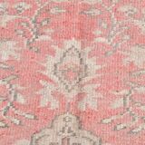 Soft Red & Beige Entryway Handmade Vintage Rug, 170x261 Cm