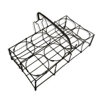 Old glass basket