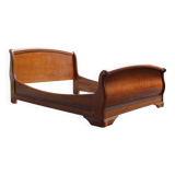 Beech sleigh bed