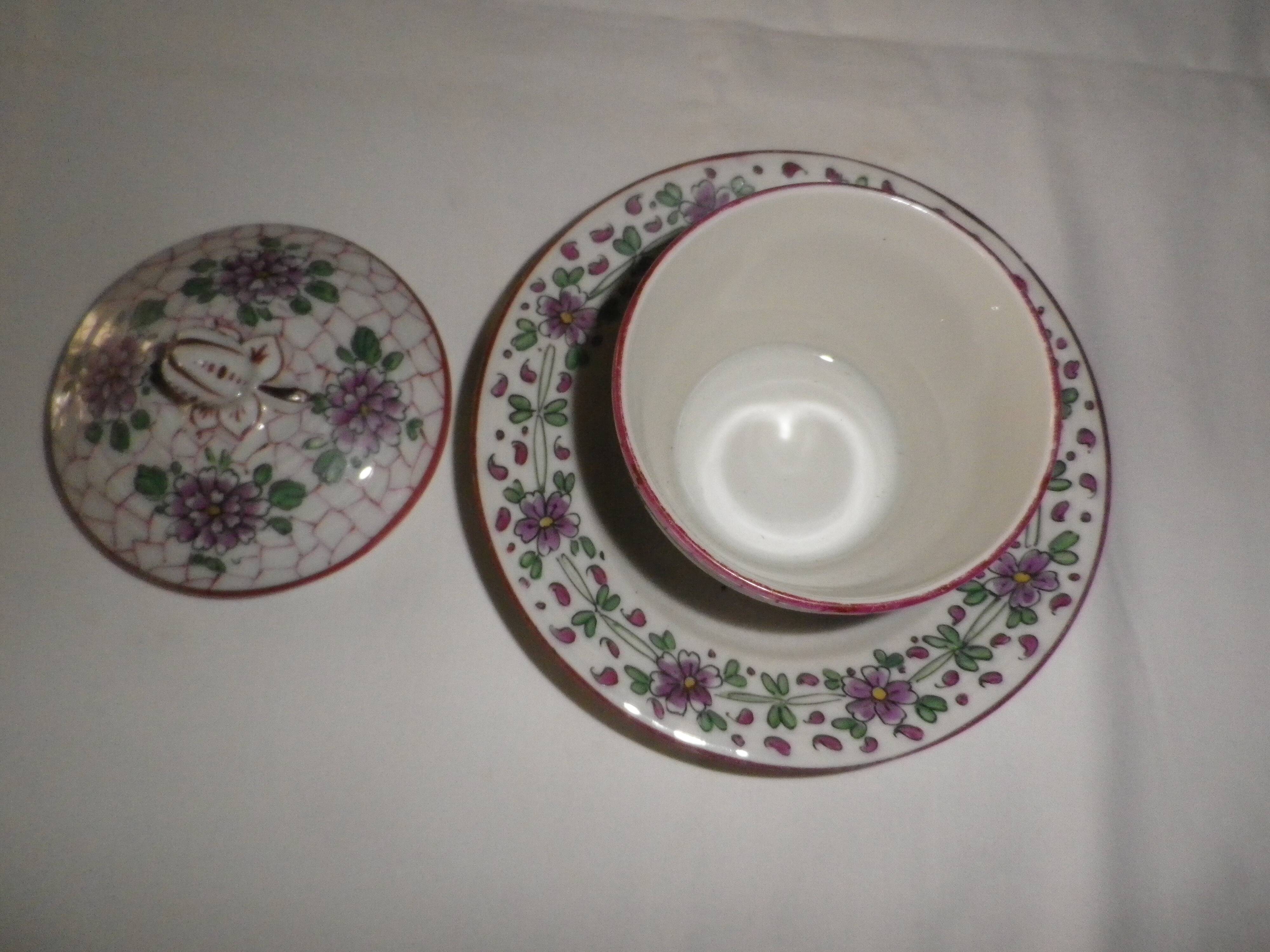 butter or jam dish, Mehun France