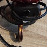 Sampa Helios lamp in red glass