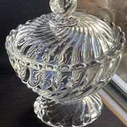 Baccarat Bamboo Twisted Sugar Bowl