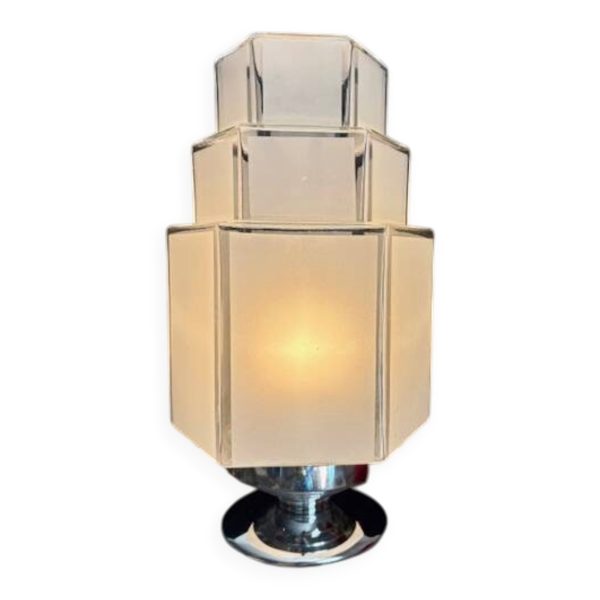Imposante lampe Building Art Déco