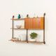 Small Ergo teak wall unit by John Texmon, Norway 1960s