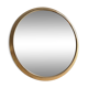 Vintage round gold mirror