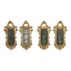 Antique baroque mirrors from the mid-18th century, mercury mirror.