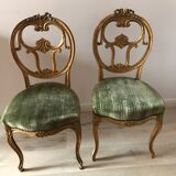 4 chaises style rococo