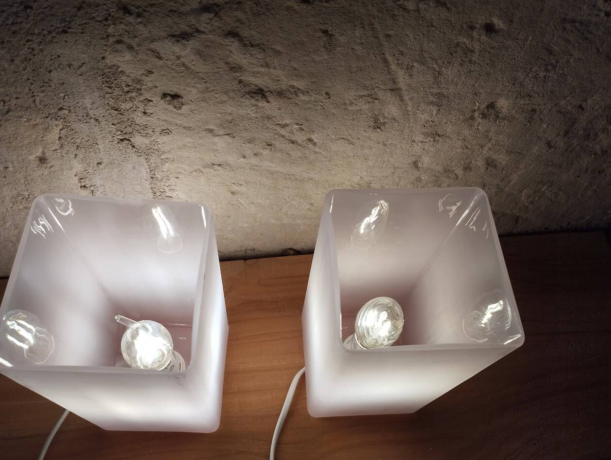 Duo de lampes IKEA GRONO – Rose clair – Design scandinave