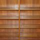 Pair of large open bookshelves Poul Hundevad Mid Century Modern in teak