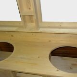 cabinet for 2 basins - 2 doors - mirror