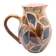 Sixties pitcher with foliage by Jean-Claude Malarmey in Vallauris