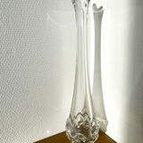 Vase / soliflore en verre épais