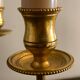 Hot water bottle lamp, 3 lights in bronze Lucien Gau, XXth