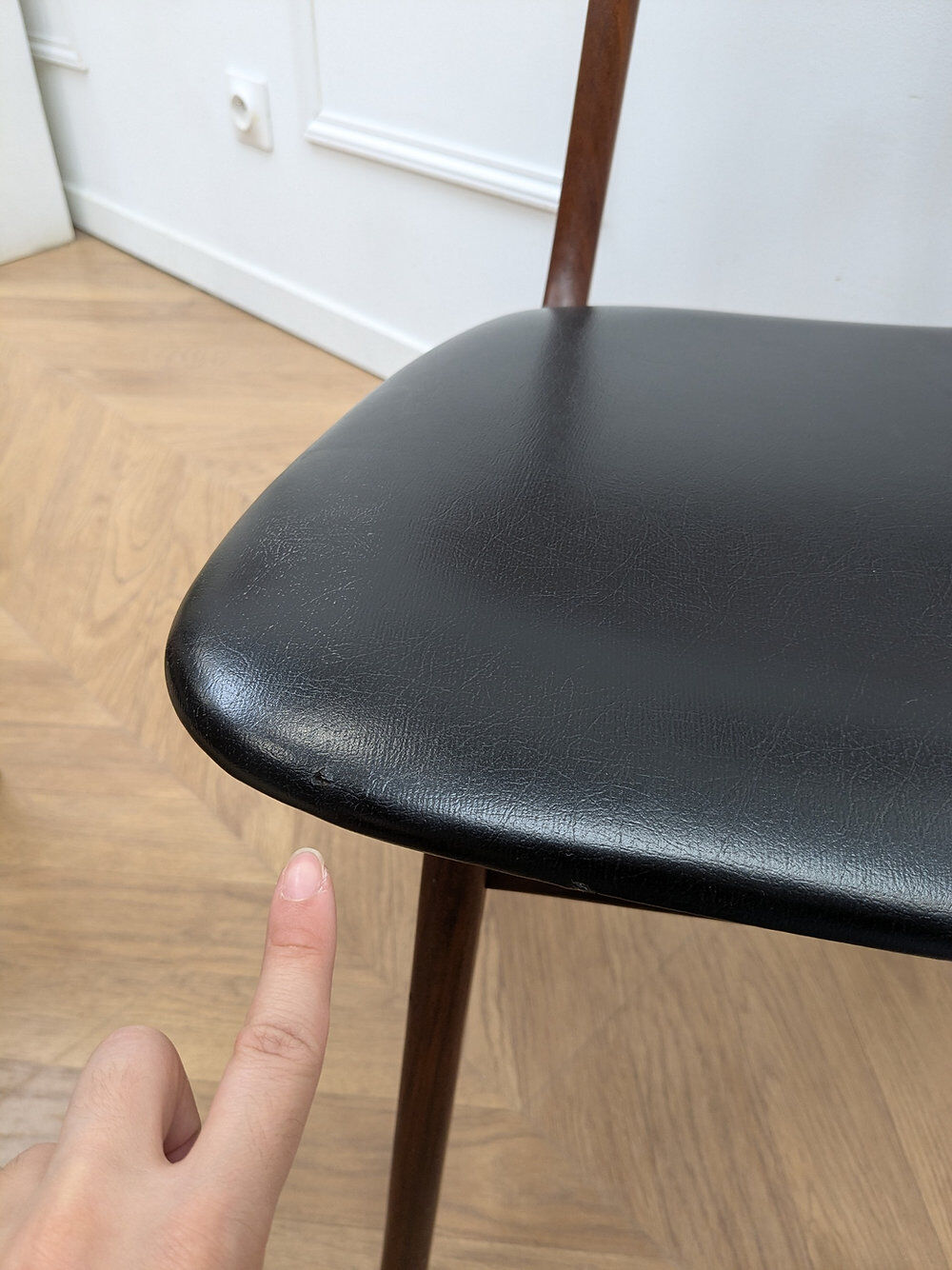 4 Scandinavian chairs by Ib Kofod Larsen | Model 74