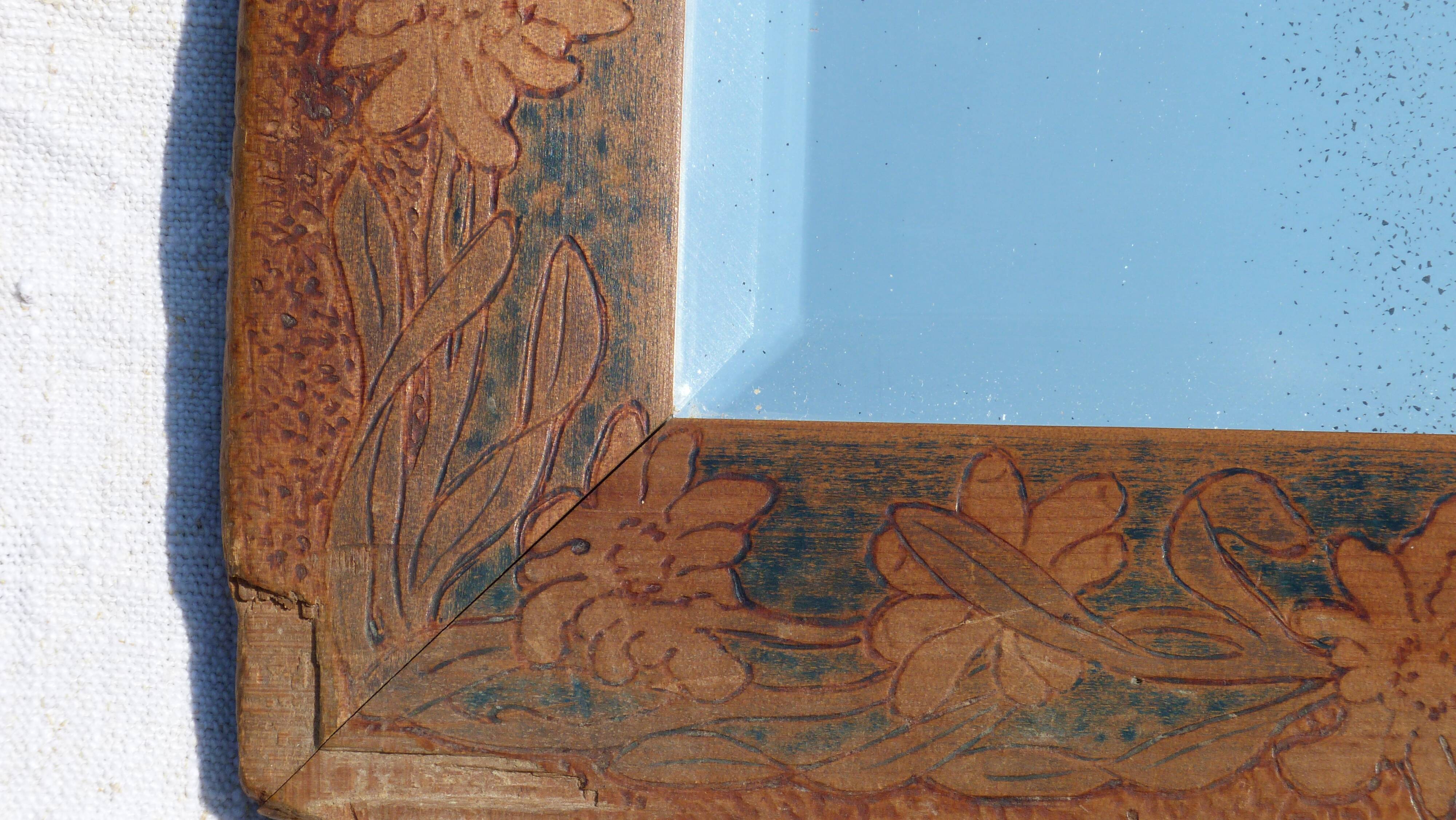 Miroir 1900 31x36cm