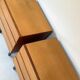 Vintage wooden bedside table