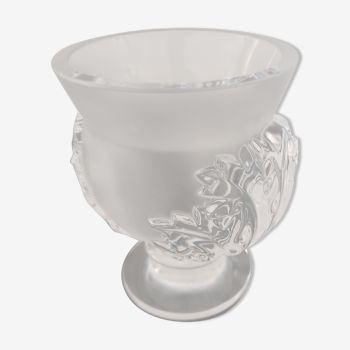 Vase lalique model St-Cloud