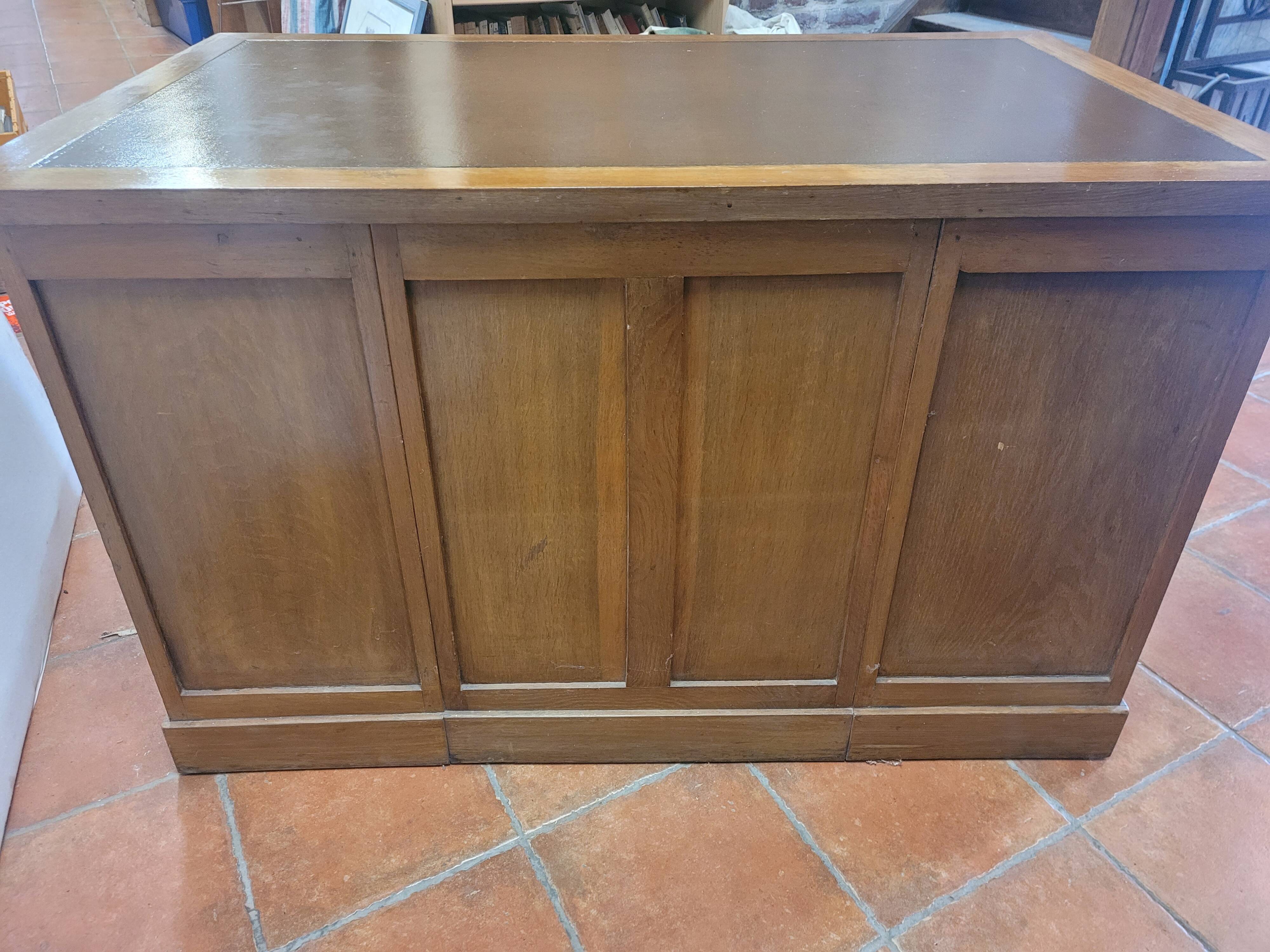 Minister's office in oak