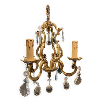 Louis XV style tassel chandelier