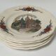Sarreguemines Obernai dessert plates