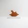 1970s Rocking Horse in Solid Pine Wood, Children’s Toy