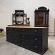 Workshop furniture from the early 20th century.